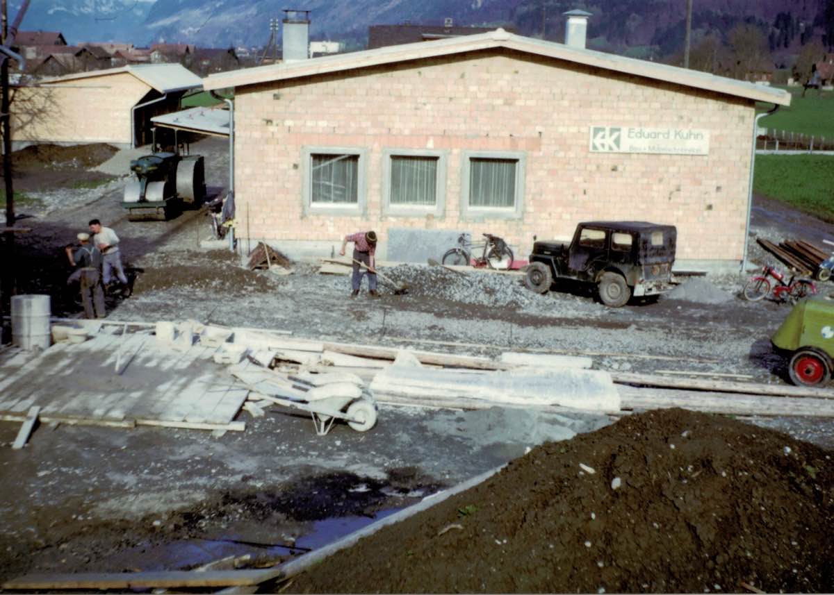 Die «Eduard Kuhn Bau- und Möbelschreinerei» wird zur «Ed. Kuhn AG»